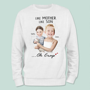 GeckoCustom Custom Photo Like Mother Like Kid Family Shirt N369 HN590