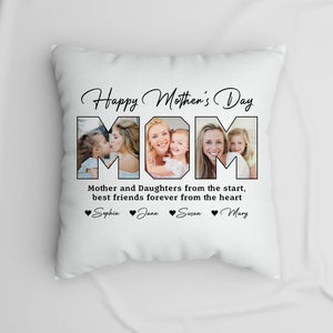 GeckoCustom Custom Photo Mother And Children Best Friends Forever Pillow N304 889135