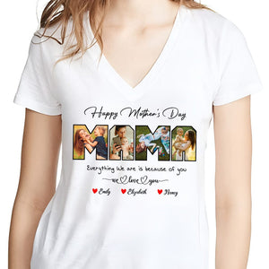 GeckoCustom Custom Photo Mother And Daughters Bright Shirt N304 889082