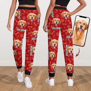 GeckoCustom Custom Photo Name Paw Dog Cat Sweatpants K228 HN590