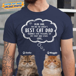 GeckoCustom Dear Cat Mom And Cat Dad Shirt N304 HN590