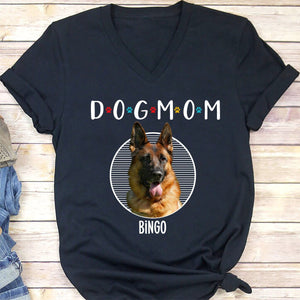 GeckoCustom Dog Dad/Mom Personalized Custom Dog Photo Shirt H487