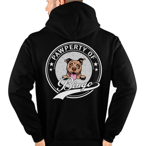 GeckoCustom Dog Property Personalized Custom Dog Backside Shirt C370