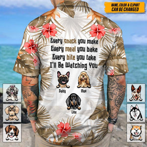 GeckoCustom Every Snack You Make Back Hawaiian Shirt N304 HN590