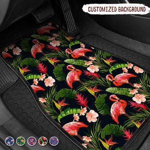 GeckoCustom Flamingo Texture Car mats HN590