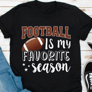 GeckoCustom Football Is My Favorite Season Personalized Custom Football Shirts C499