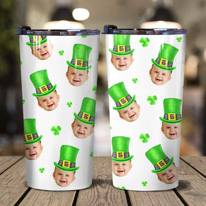 GeckoCustom Henry Glass, Pot of Gold, Tossed Hats, Irish St. Patrick's DayTumbler HN590 20 oz