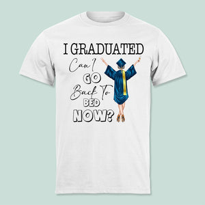 GeckoCustom I Graduated Funny Graduation Shirt, HN590