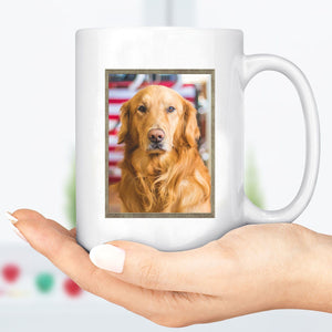 GeckoCustom I Loved You Your Whole Life, I'll Miss You The Rest of Mine Personalized Custom Photo  Dog Mug H354