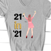 Women V-Neck T Shirt