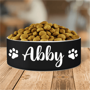 GeckoCustom Personalized Custom Dog Bowl, Custom Name Pet Bowl, Gift For Dog Lover