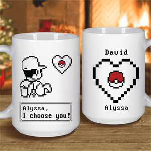 GeckoCustom Pokemon I Choose You Custom Mug 15oz