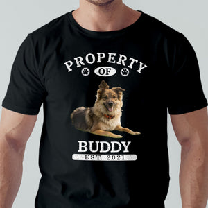 GeckoCustom Property Pawperty Dog Photo Shirt C188