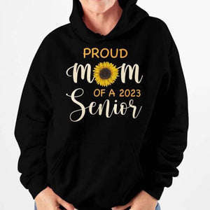 GeckoCustom Proud Mom Sunflower Senior 2023 Shirt