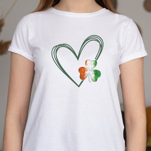 GeckoCustom Saint Patrick's Day Heart Custom Shirt