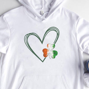 GeckoCustom Saint Patrick's Day Heart Custom Shirt