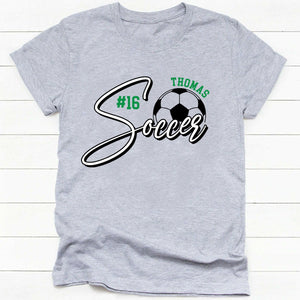 GeckoCustom Soccer Team Shirt Custom Name Personalized Custom Soccer Shirt H523