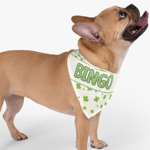 GeckoCustom St. Patrick's Day Custom Name Bandana Personalized Dog Cat Pet Bandana C618V1