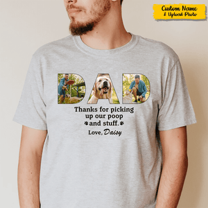 GeckoCustom Thank You For Picking Up Our Poop Dog Shirt K228 HN590