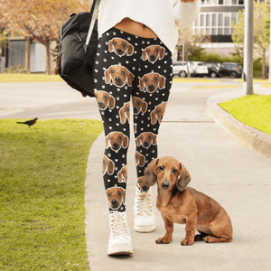 GeckoCustom Upload Image Dog Legging HN590