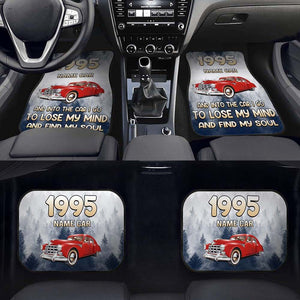 GeckoCustom Upload Photo Car And Into The Car I Go Camping Car Mats, HN590