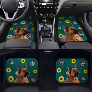 GeckoCustom Upload Photo Personalized Gift For Dog Lover Car Mat, HN590