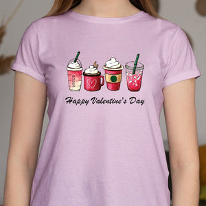 GeckoCustom Valentine Coffee Heart Custom Shirt