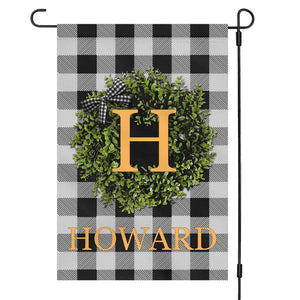 GeckoCustom Welcome House Custom Garden Flag H176 12"x18"