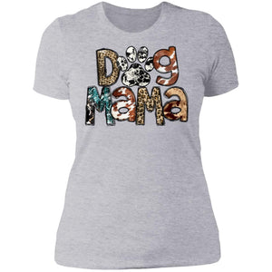 GeckoCustom White Senior Women Tee / Heather Grey / X-Small