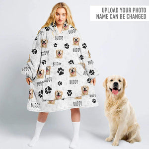 GeckoCustom ych Dog Hoodie Blanket HN590 4XL