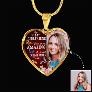 GeckoCustom You Are Amazing Custom Heart Necklace