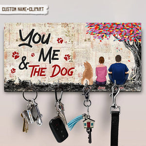 GeckoCustom You Me And The Dog Dog Key Holder, HN590